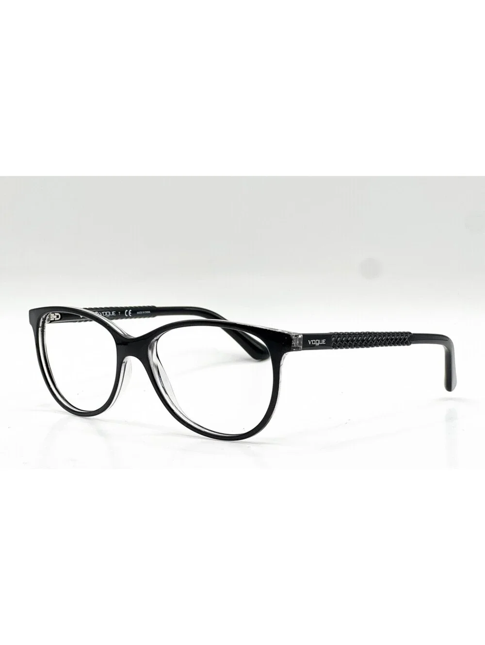 Vogue VO 5030 W827 Top Black/Transparent Authentic Eyeglass Frames 53-16